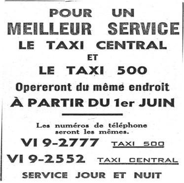 annonce taxi