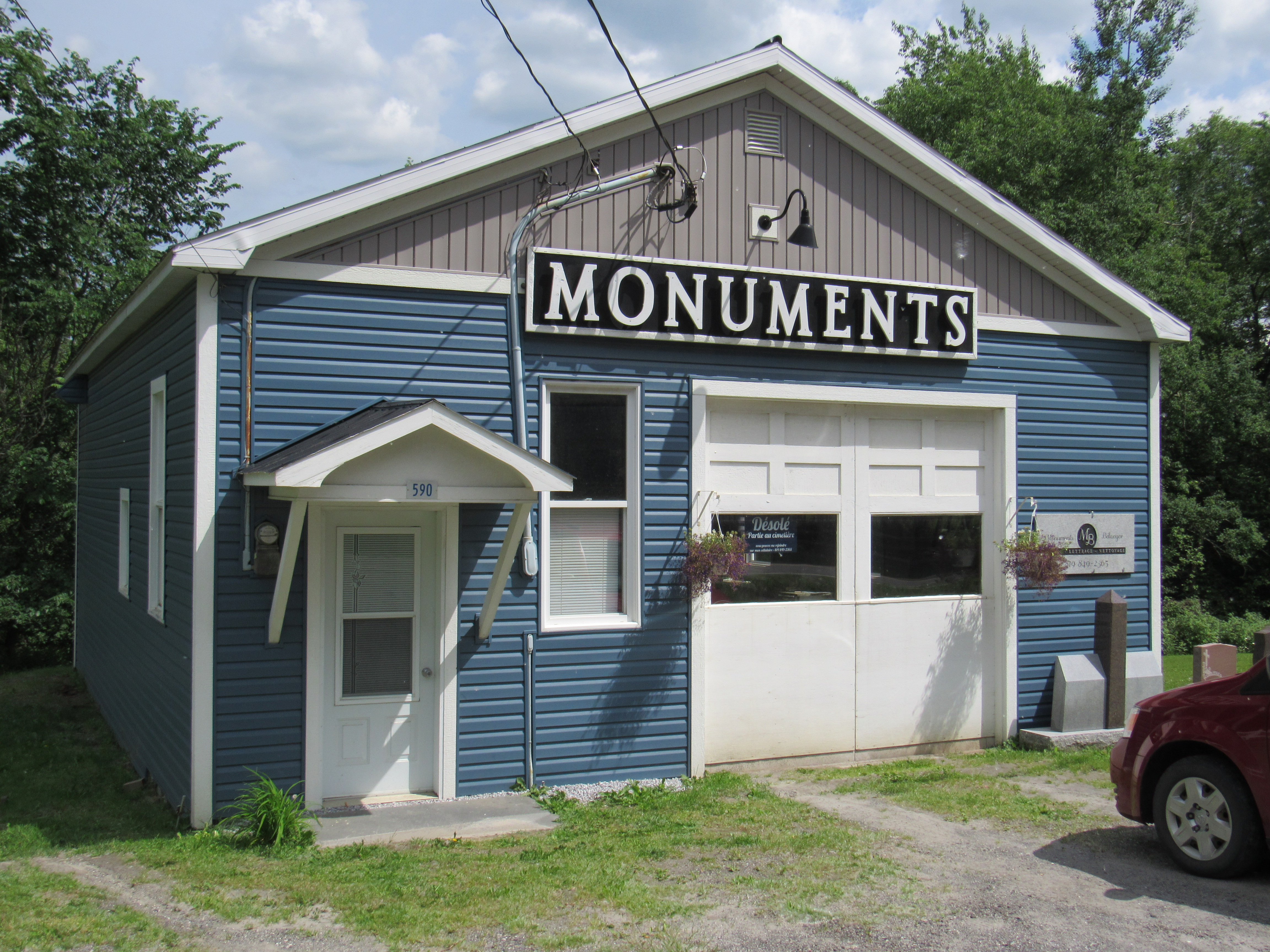 Entreprise monument Bélanger