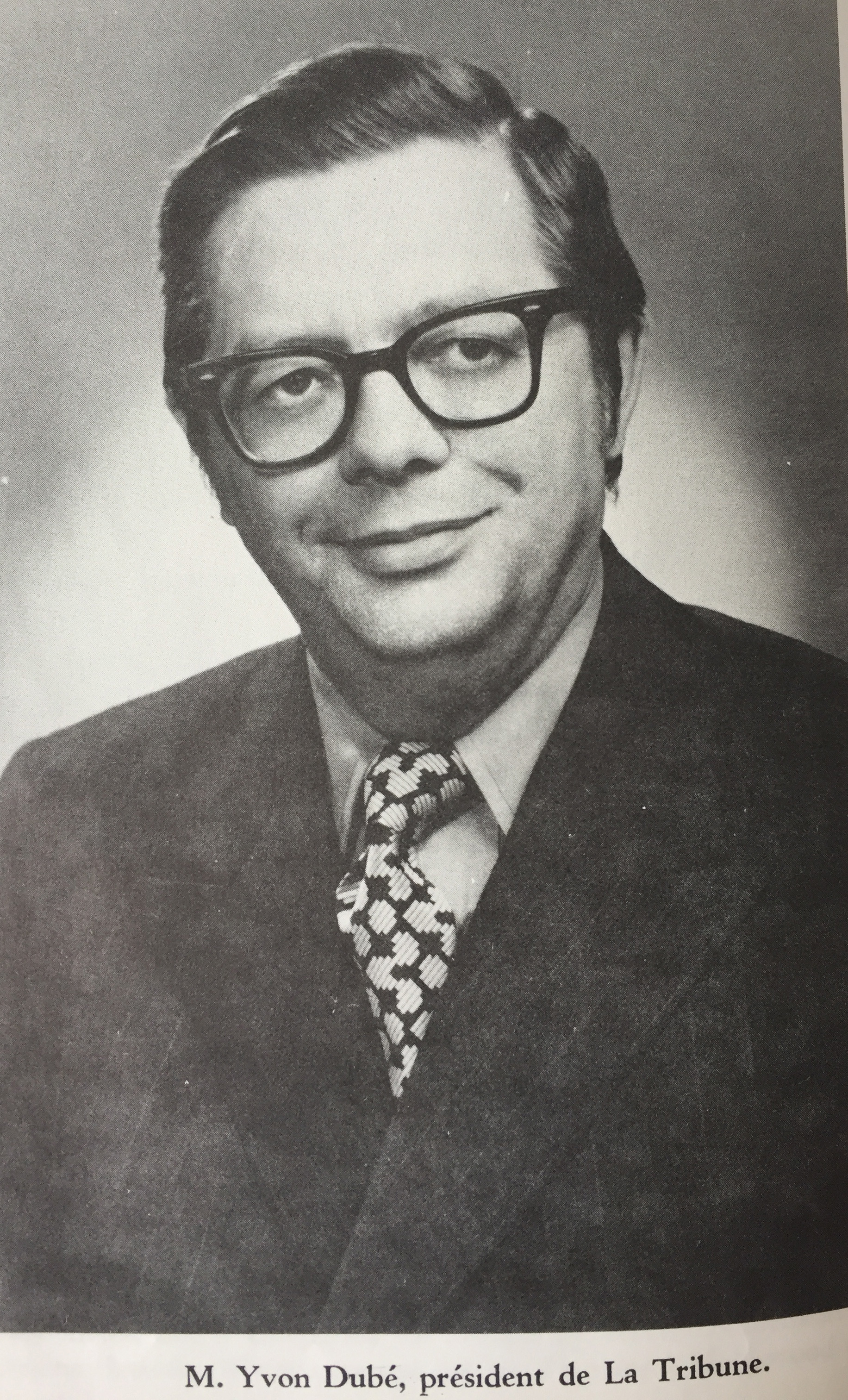 M. Yvon Dubé